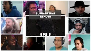 『Summertime Render』Episode 5 Reaction Mashup | Summer Time Rendering | サマータイムレンダ