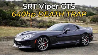 2013 Dodge SRT Viper GTS Review - This Car Scared the Sh*t Out of Me!