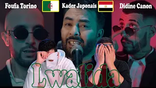 Foufa Torino X Didine Canon 16 X Kader Japonais - Lwalida 🇩🇿 | Egyptian Reaction