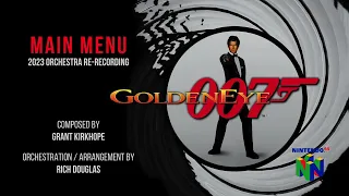 Goldeneye 007 N64 - Main Menu (2023 Orchestra Re-Recording)
