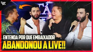 GUSTTAVO LIMA ABANDONA LIVE CABARÉ? - ENTENDA O QUE ACONTECEU!