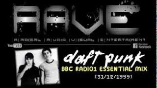 DAFT PUNK LIVE "NEW YEARS EVE" ESSENTIAL SELECTION @ BBC RADIO1 [31/12/1999] HQ
