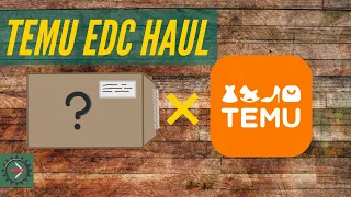 How is it SO CHEAP?! - Temu EDC Haul