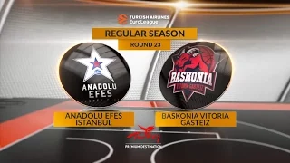 Highlights: Anadolu Efes Istanbul-Baskonia Vitoria Gasteiz