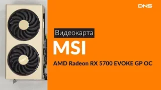 Распаковка видеокарты MSI AMD Radeon RX 5700 EVOKE GP OC / Unboxing MSI AMD Radeon RX 5700