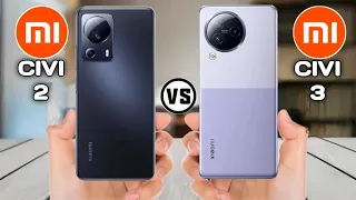 Xiaomi Civi 2 Vs Xiaomi Civi 3. #Trakontech.