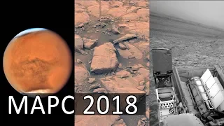 Жидкая вода на Марсе. Источник пыли на Марсе. Неудачное сверление пород Кьюриосити в 2018 году.