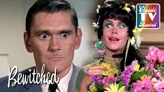 Bewitched | Darrin Flirts With Serena | Classic TV Rewind