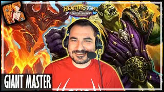 GIANT MASTER OF REALITIES IS ALWAYS A GOOD TIME! - Hearthstone Battlegrounds