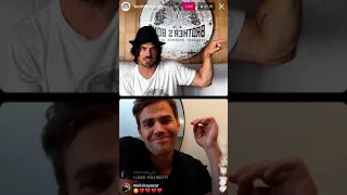 Ian Somerhalder & Paul Wesley's Brothers Bond Instagram Live (9/1/2021)