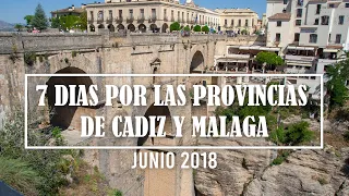 1 semana por las provincias de Cadiz y Málaga en autocaravana