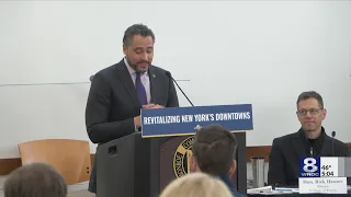 Revitalizing downtowns: NY Secretary of state visits Rochester for forum