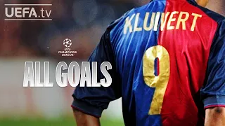 All #UCL Goals: PATRICK KLUIVERT