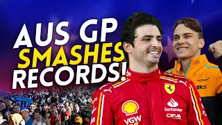 2024 Australian Grand Prix SMASHES records!