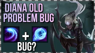 Diana Bug??? | League of legends Diana Showcase