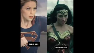 Supergirl  e Mulher Maravilha