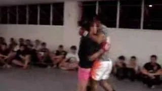 Cris Cyborg Vs Andre Tubes at Muay Thai