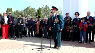 ЗАХОРОНЕНИЕ ОСТАНКОВ ВОИНОВ, ЗАЩИЩАВШИХ МОЛДАВИЮ от фашистской мерзости!