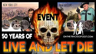 50 years of LIVE AND LET DIE event (Filming locations then & now)