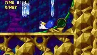 Hidden Palace Zone in Sonic 2