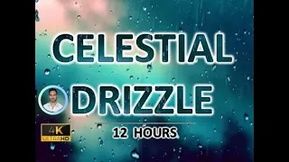 Celestial Rain Noise | 12 Hours BLACK SCREEN | Study, Sleep, Tinnitus Relief and Focus