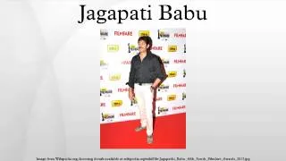 Jagapati Babu