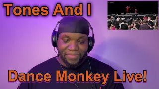 Tones And I | Dance Monkey Live | Reaction.