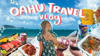 Hawaii Oahu Travel VLOG | finally taking some time off...eating more poke