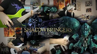 Final Fantasy XIV Shadowbringers on Guitar - Emerald Weapon (The Black Wolf Stalks Again)