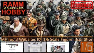 My Top 3 Websites for 1/6 Scale Figure Inspiration