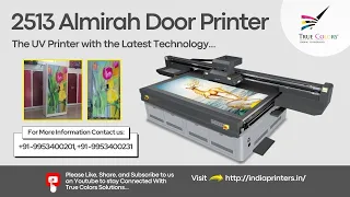 UV Flatbed Almirah Door Printing Machine...True UV Printing on Almirah Doors #uvprinting #uvprinter