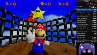 SM64 120 Star Speedrun 3:00:01