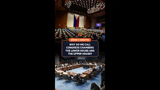 [Under 3 Minutes] Why do we call Congress chambers the lower house and the upper house?