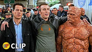 Press Conference Scene | Fantastic Four (2005) Movie Clip HD 4K