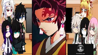 -- Hashiras react to Yoriichi & Kokushibo and Tiktoks -- Demon Slayer -- Gacha Club --