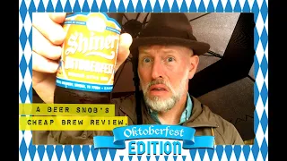 Shiner Oktoberfest Beer Review 2020 by A Beer Snob's Cheap Brew Review