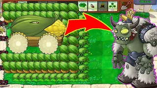 1 Cob Canon vs Melon-pult vs Team Dr.Zomboss - Plants vs Zombies Hack