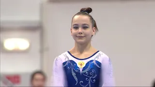 2018 Russian Championships Viktoriia Gorbatova FX EF