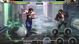 COMBOS (KYO, IORI AND KENSOU) / THE KING OF FIGHTERS 2012 A (ANDROID)