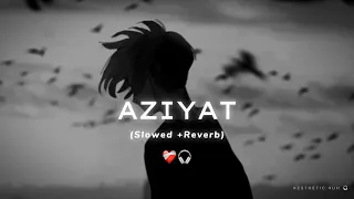 Aziyat Slowed And Reverb 🎧|| To Kya Hua Tu Mera Nahi 🥺❤️‍🩹 @AESTHETIC4UH