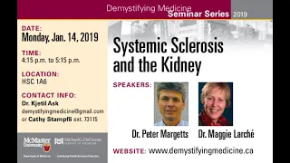 Systemic sclerosis and the kidney