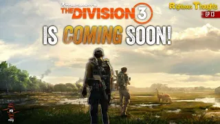 All Signs point to The Division 3! Here's why...All the tell tale signs are apparent-The Division 2