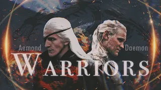 Aemond and Daemon Targaryen || Warriors #houseofthedragon #hotd #daemontargaryen #aemondtargaryen