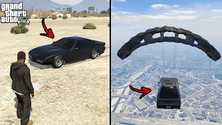 Rare Parachute Car Location - Ruiner 2000 in GTA V Story Mode