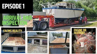 Steel trawler restoration - Episode 1