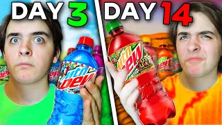 Trying A Different Mountain Dew Flavor DAILY | The WORST & The BEST