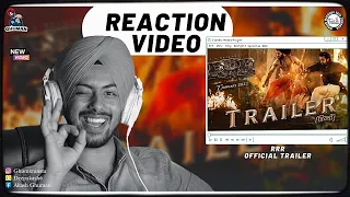 Reaction on RRR Official Trailer (India’s Biggest Action) | NTR,RamCharan,AjayD,AliaB | SS Rajamouli