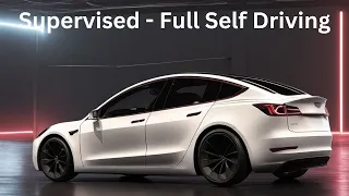 Supervised - Full Self Driving | 2023 Tesla Model 3 - New Update Version 12.3.3  FSD
