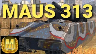WORLD OF TANKS BLITZ: MiniBalbon ACED the German Tier X Heavy the mighty Maus 313!!!