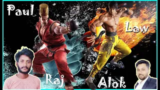 Best fight ever  #paul VS  #law   @GamerzoneGorakhpur  Tekken best Fight  PAUL vs LAW #alok vs #raj